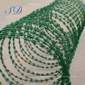 Galvanized And Hot Dipped Galvanized Concertina Razor Barbed Wire For Fence